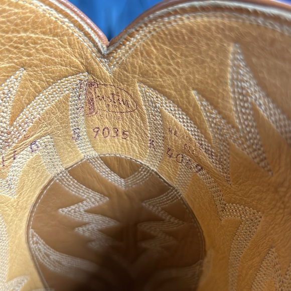 Men’s Justin western boots - Picture 6 of 6